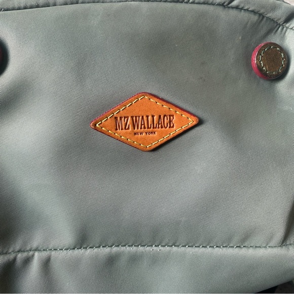 MZ Wallace Marlena Army Green Nylon Backpack Olive - Picture 15 of 16